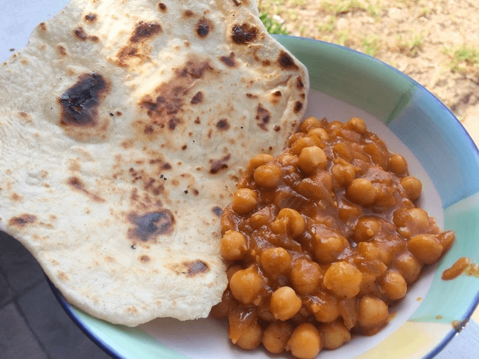 Kikærte ketchup curry